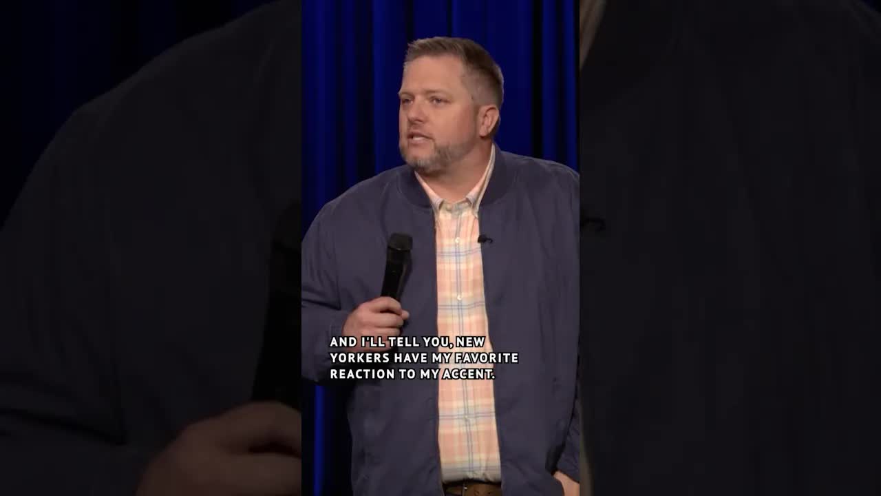 Southern Comic Talks About His Accent In New York