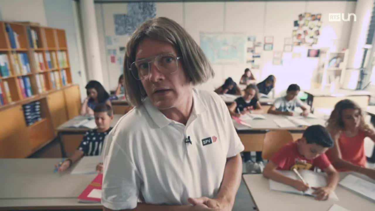 Interview satirique d'un enseignant à Lausanne