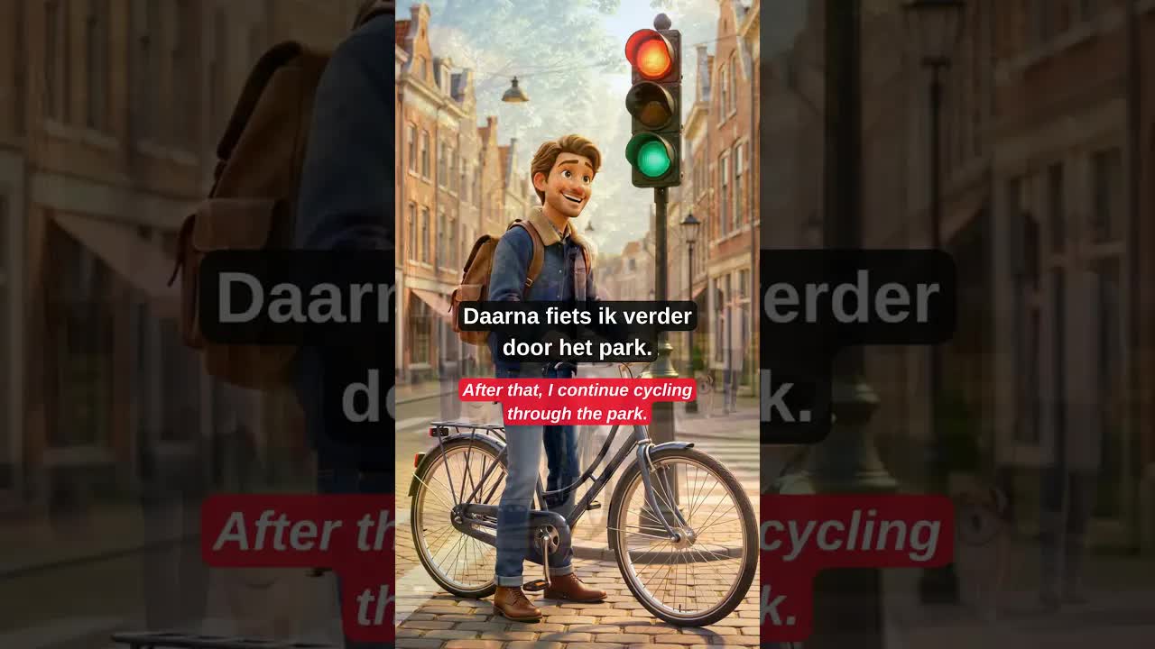 Met de fiets naar het werk