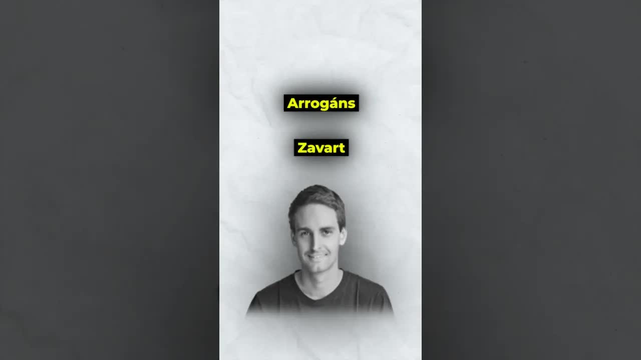 Snapchat alapítója: A hülye ötletből milliárdos üzlet