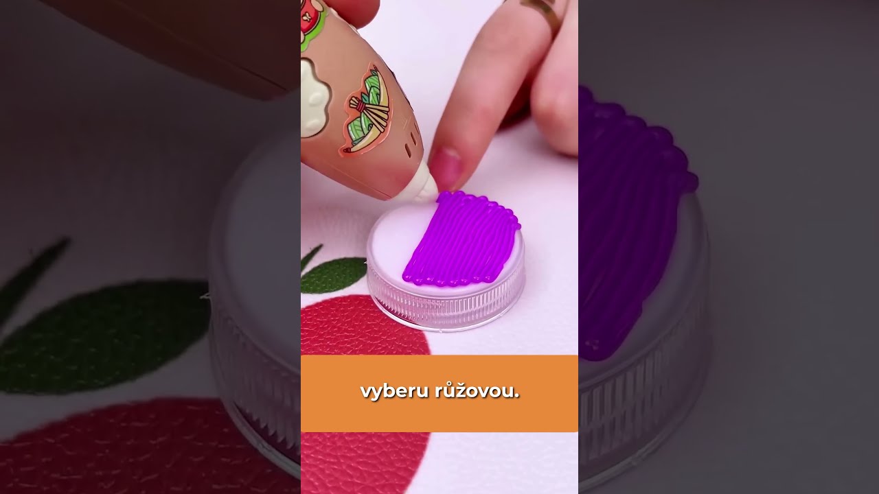 Lunino překvapení: dort z 3D pera