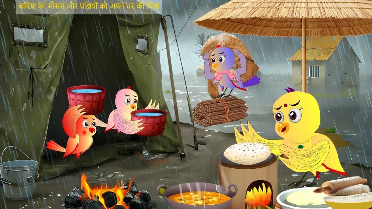 जंगल की कहानियाँ: चोर कौवा और बूढ़ी चील