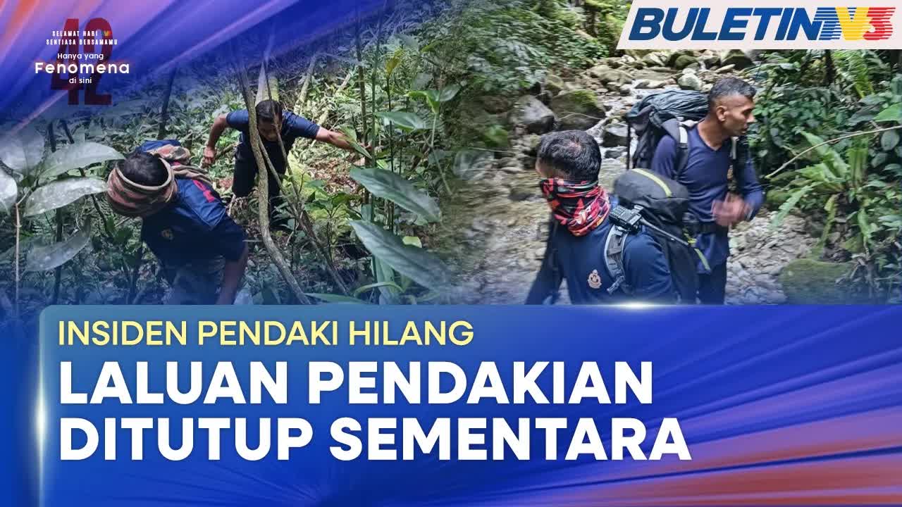 Laluan Gunung Batu Putih Ditutup Untuk Operasi SAR