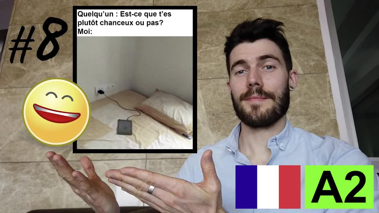 Apprendre le français avec un mème sur la chance