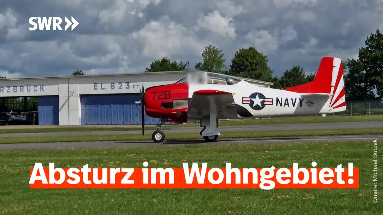 Absturz einer Propellermaschine in Limburger Hof