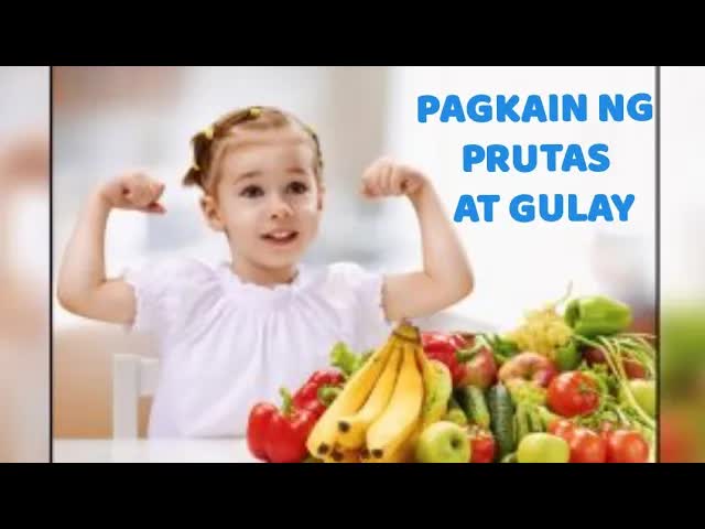 Benepisyo ng pagkain ng prutas at gulay