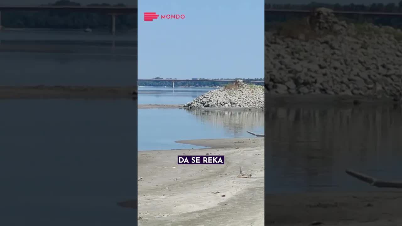 Nivo Dunava pada na istorijski minimum u Srbiji
