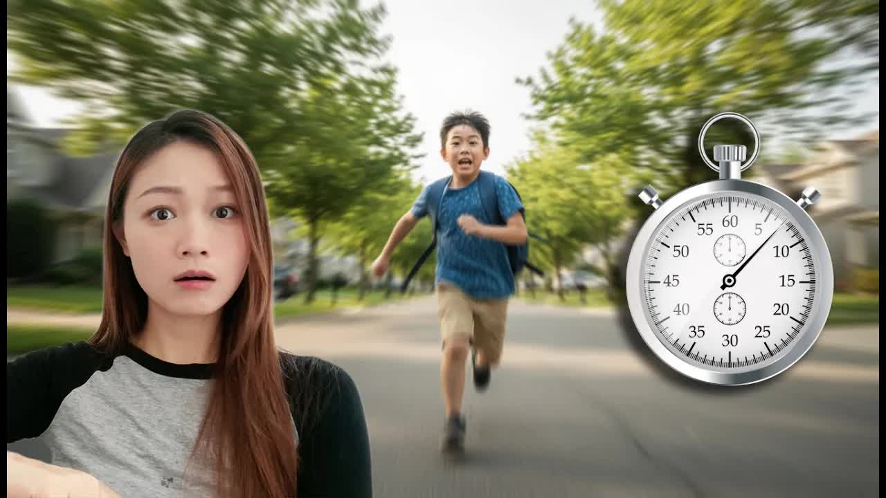 小明周末跑去学校的有趣故事