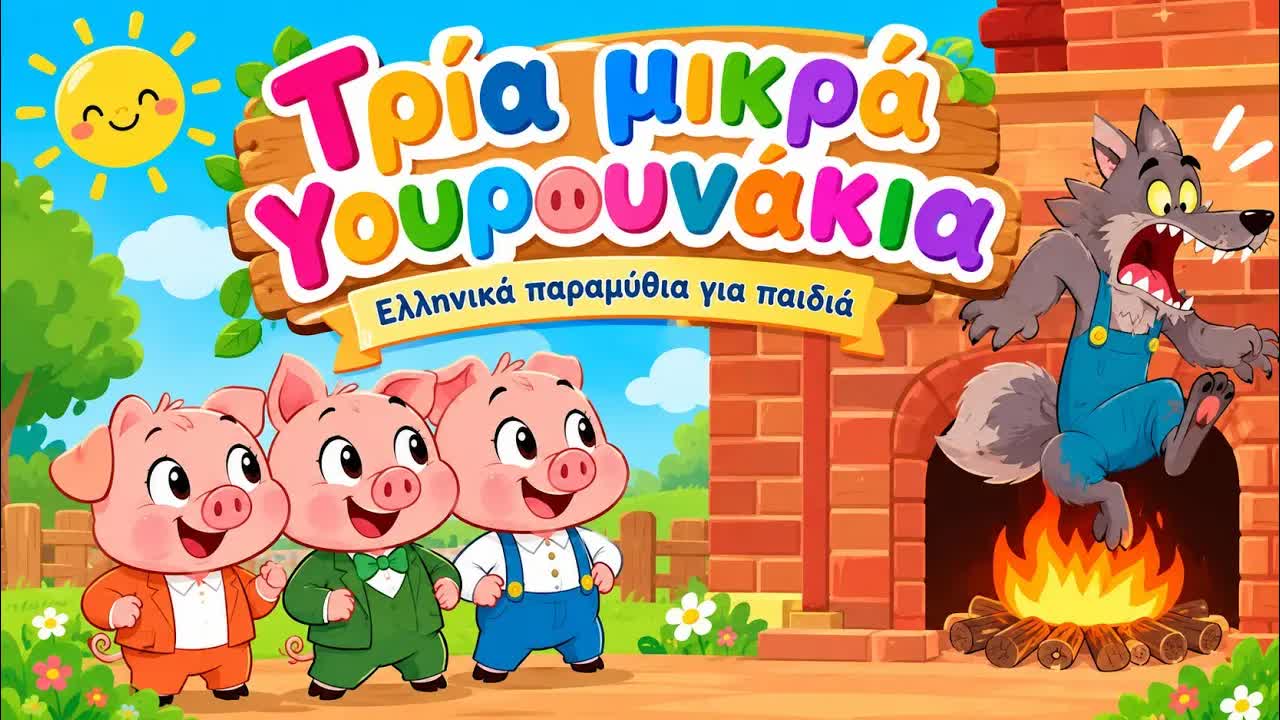 Τα Τρία Μικρά Γουρουνάκια: Ένα Κλασικό Παραμύθι