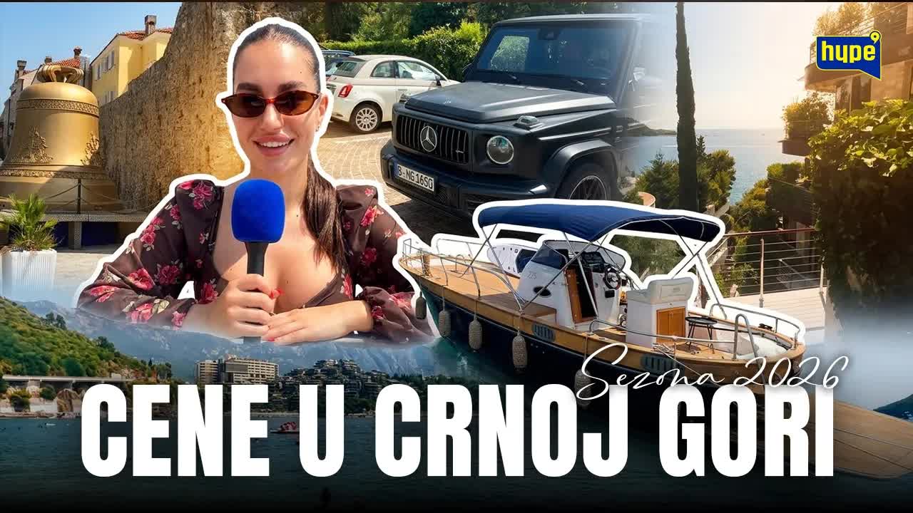 Cene odmora u Budvi: Šta košta dan na moru?