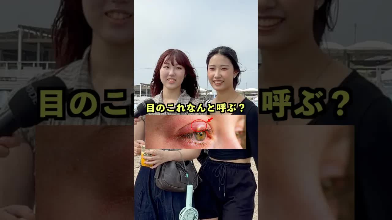 目のできもの、何て言う？