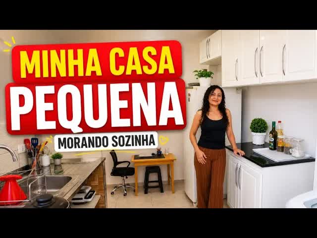 Tour pela minha casa nova e minimalista