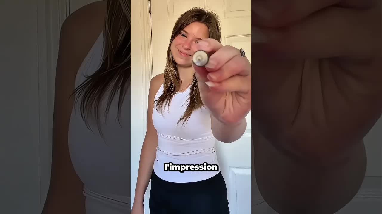 Illusion d'optique avec un crayon