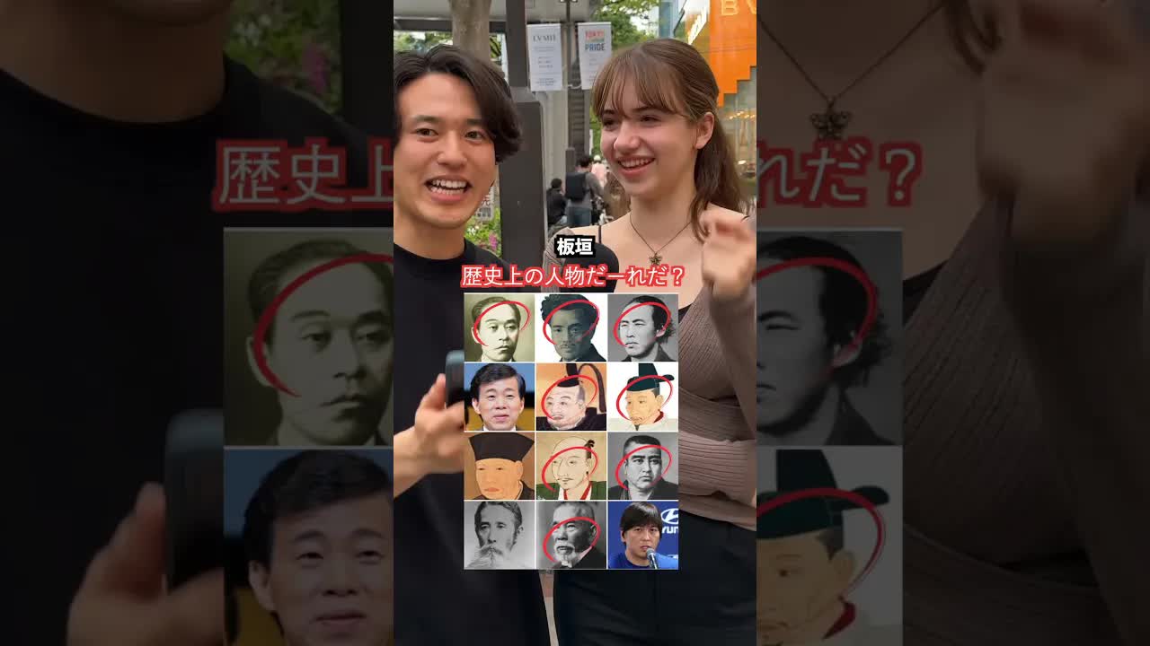 歴史上の人物当てクイズ