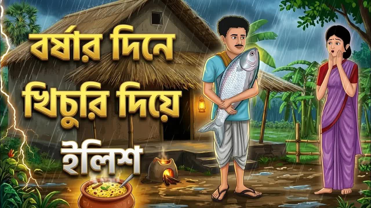 বর্ষার দিনে ইলিশ ভাজা আর খিচুড়ির গল্প