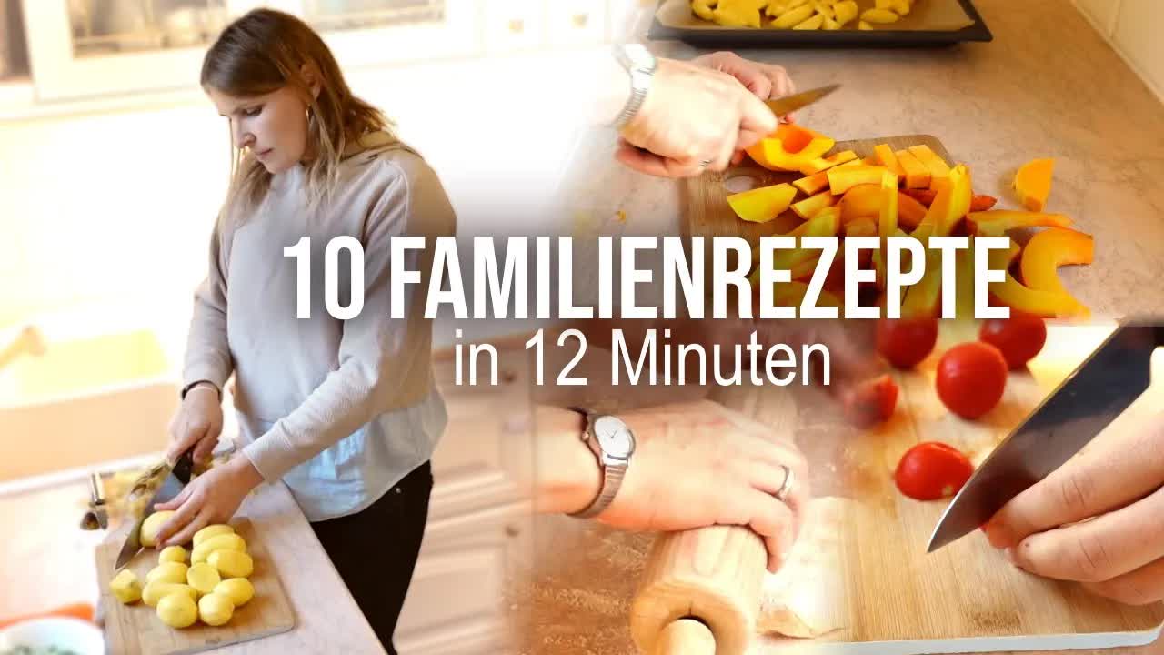 Familienessen: Eine Woche Rezepte für Kinder