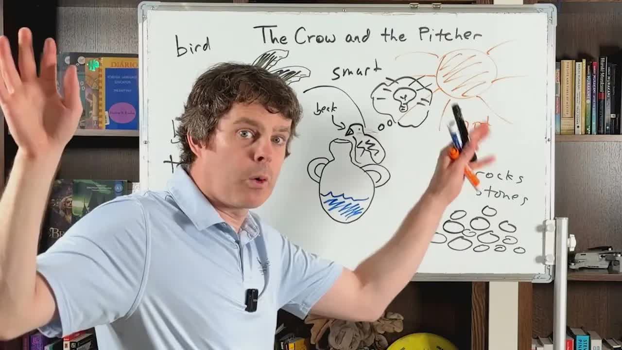 The Crow and the Pitcher