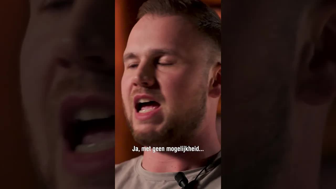Het moment dat Reda van de wereld raakte