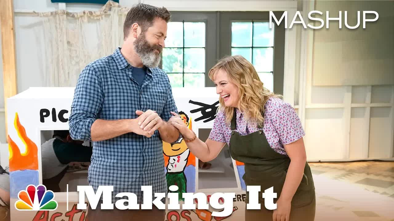 Nick Offerman’s Funniest Giggles Supercut