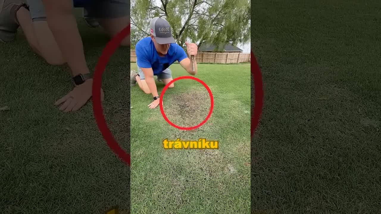 Muž našel obrovský balvan ve své zahradě