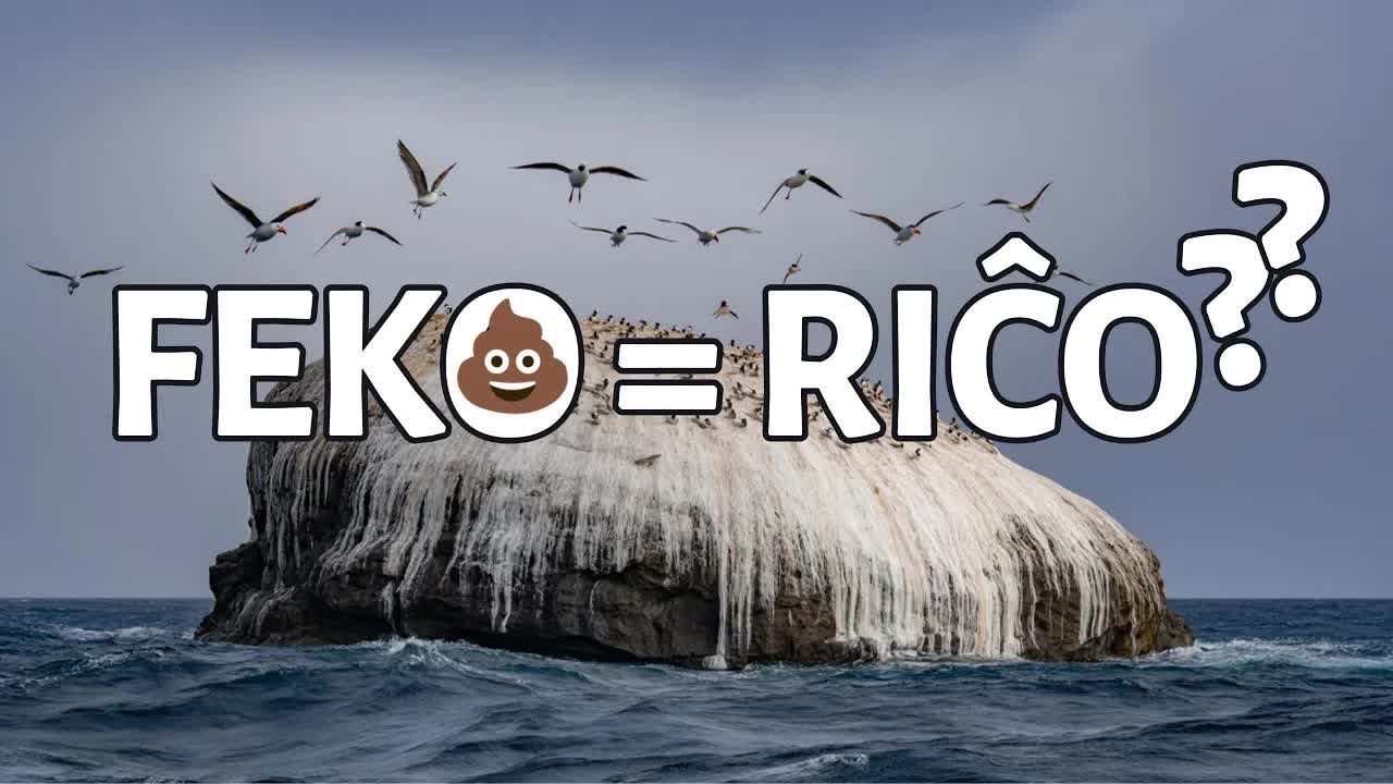 La Historio de Guano: La Fekaĵo Kiu Regis la Mondon