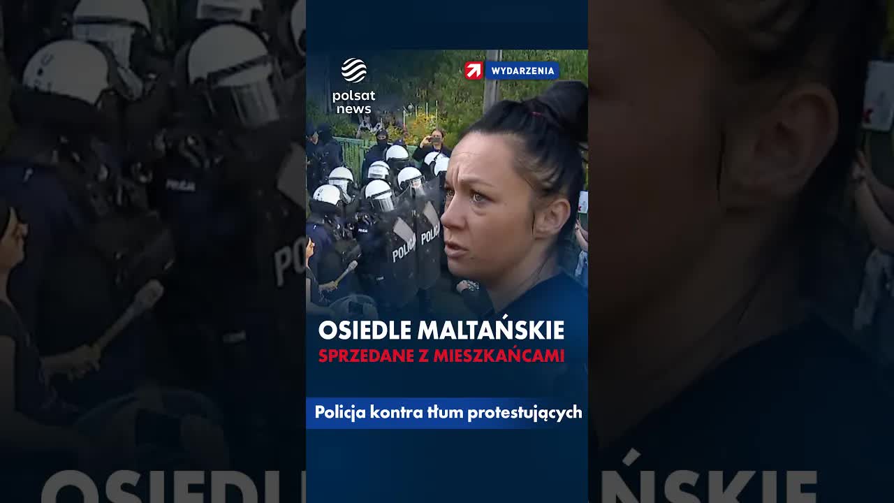 Eksmisja na osiedlu maltańskim w Poznaniu