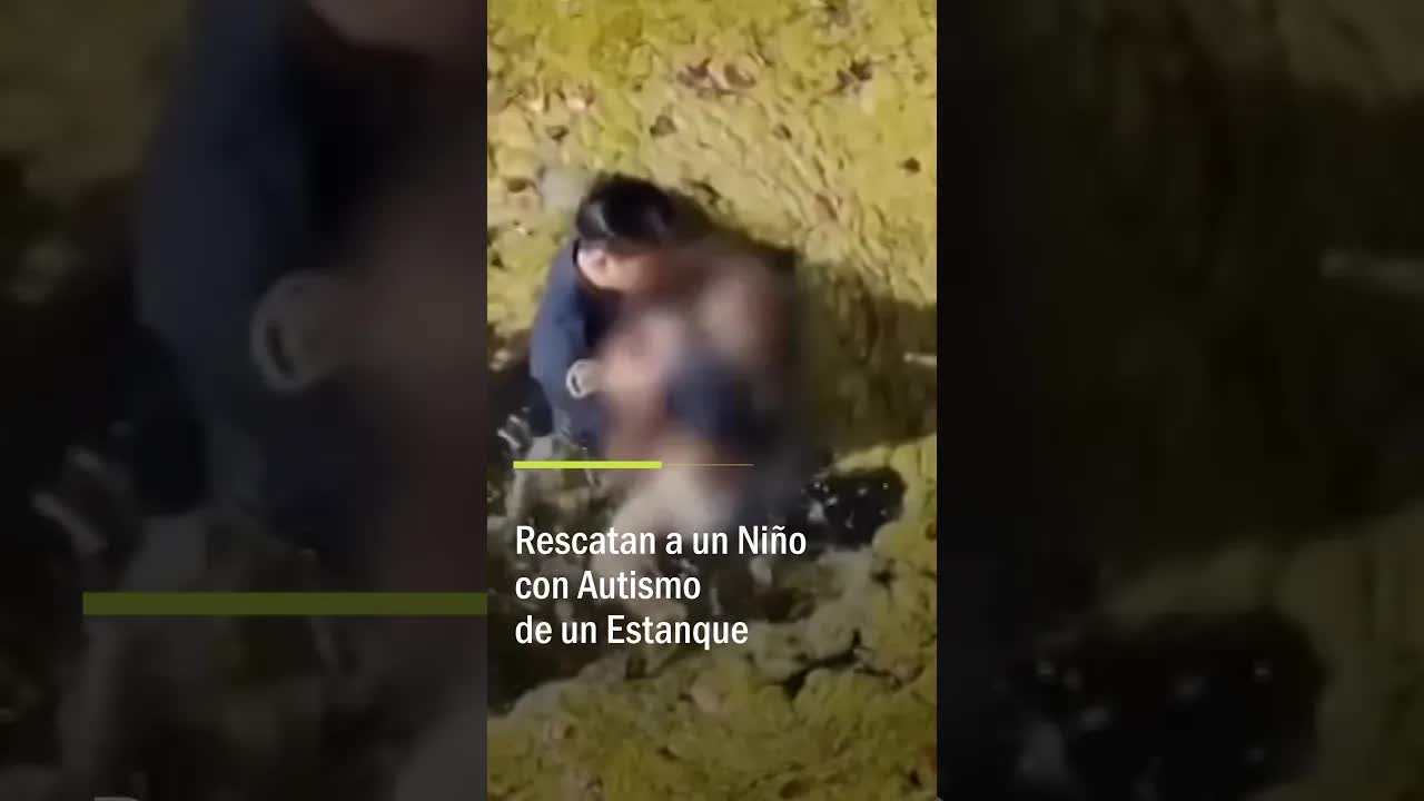 Rescatan a niño con autismo de ahogamiento