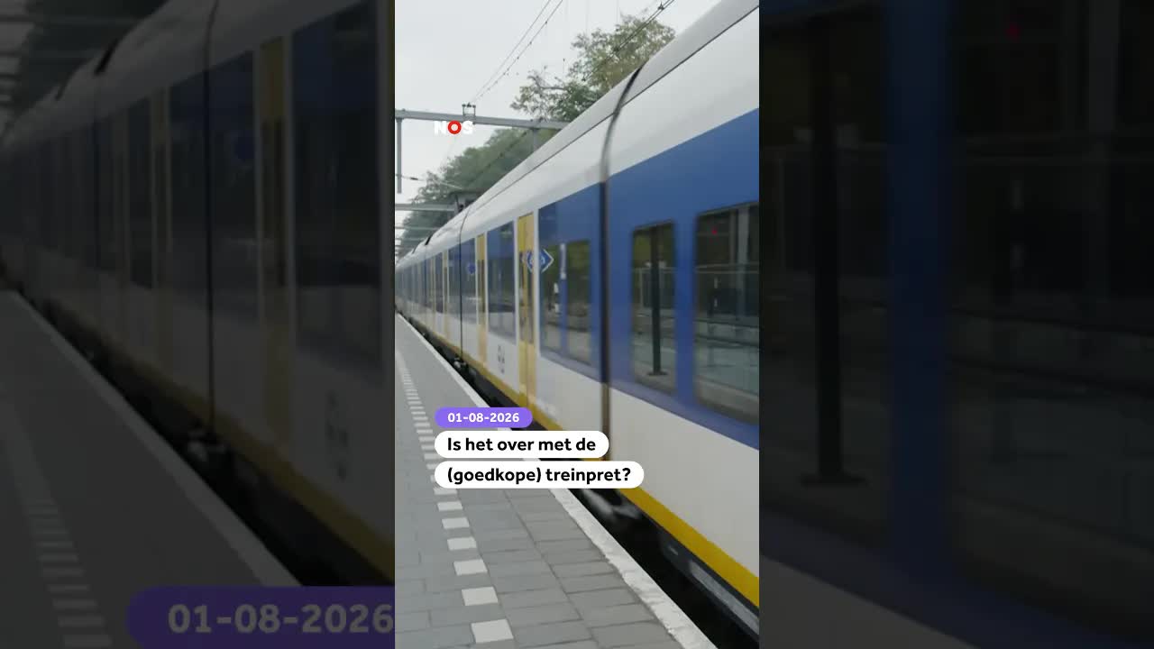 Treinreizen goedkoper met speciaal abonnement