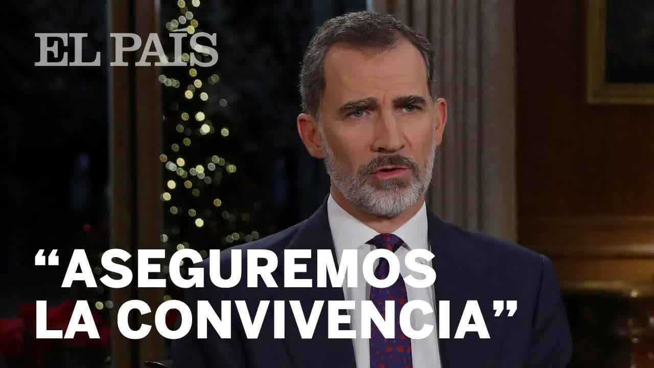 la convivencia y la democracia en el mensaje del rey