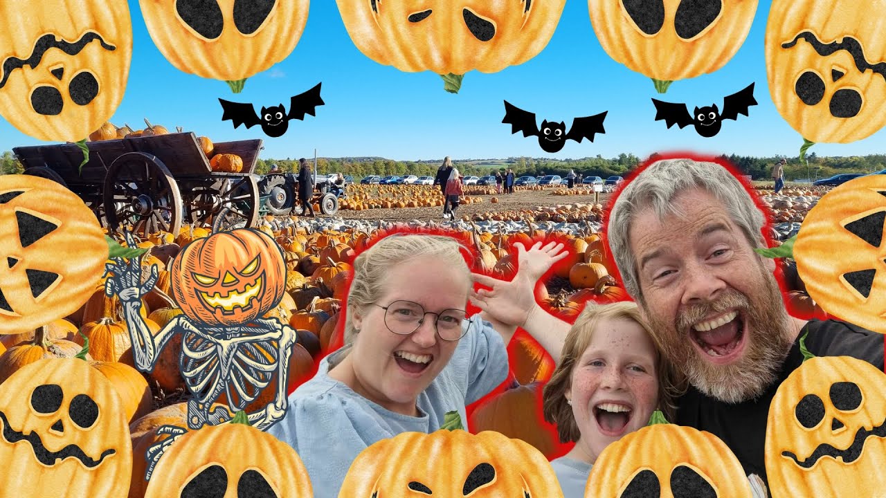 Halloween Tur til Pluk Selv Græskar