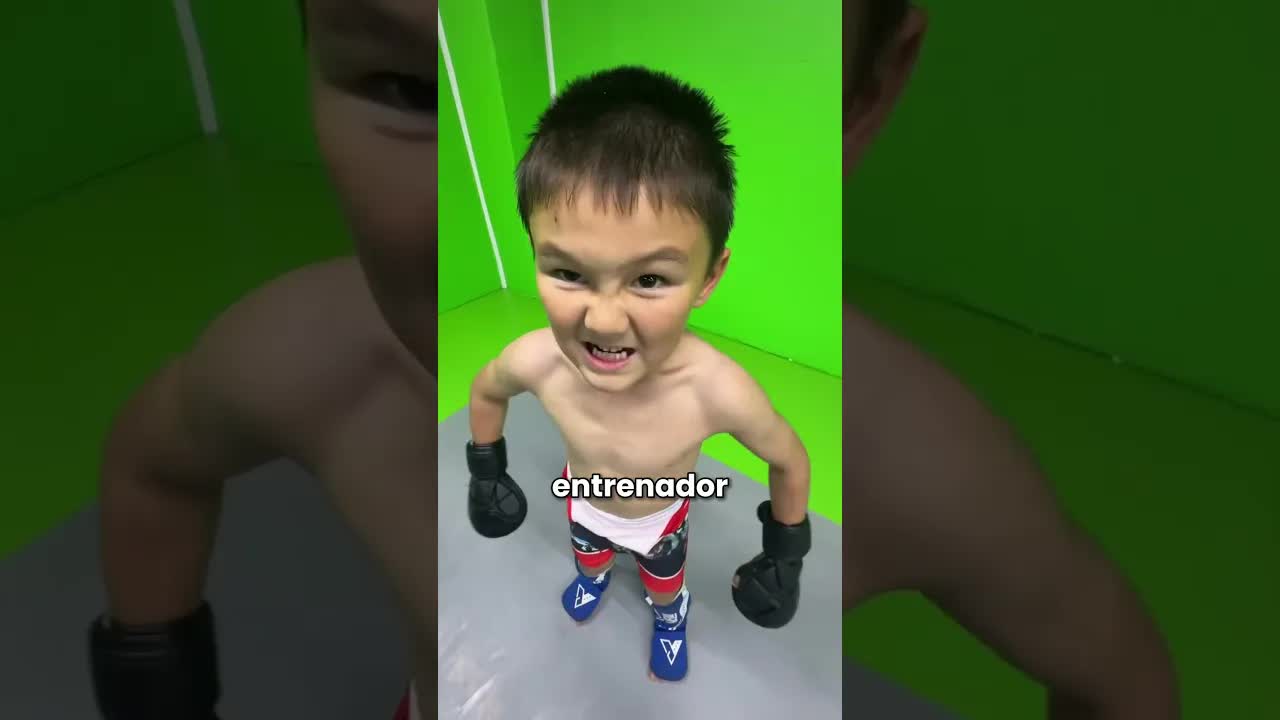 un niño que siempre llora en el entrenamiento de MMA