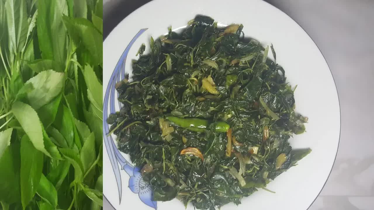 সহজ পাটশাক ভাজি রেসিপি