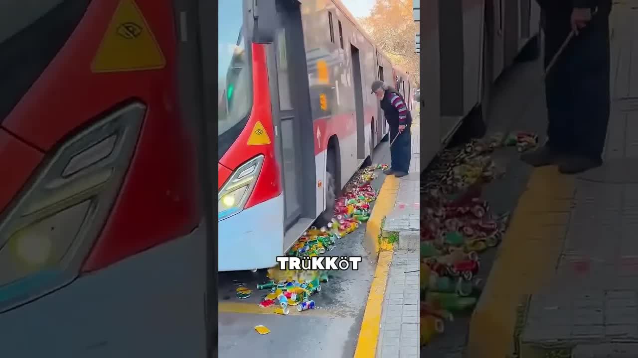 Ez a férfi zseniálisan laposítja a konzerveket