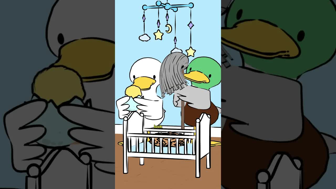 Duckling Hatching and Imprinting Moment