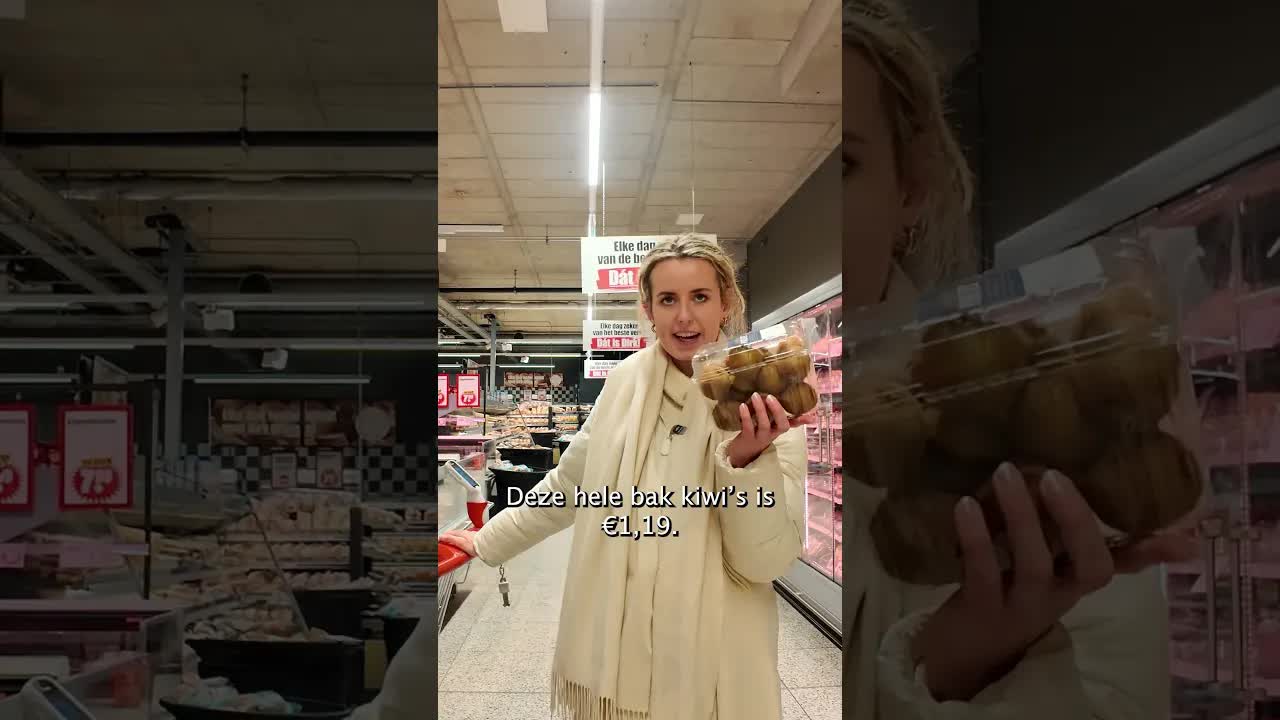 Gezonde boodschappen bij Dirk voor €25