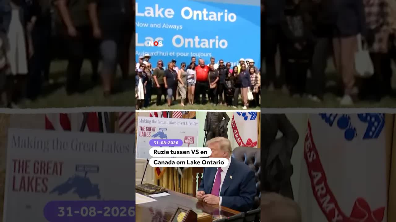 Ruzie over naam Lake Ontario tussen VS en Canada