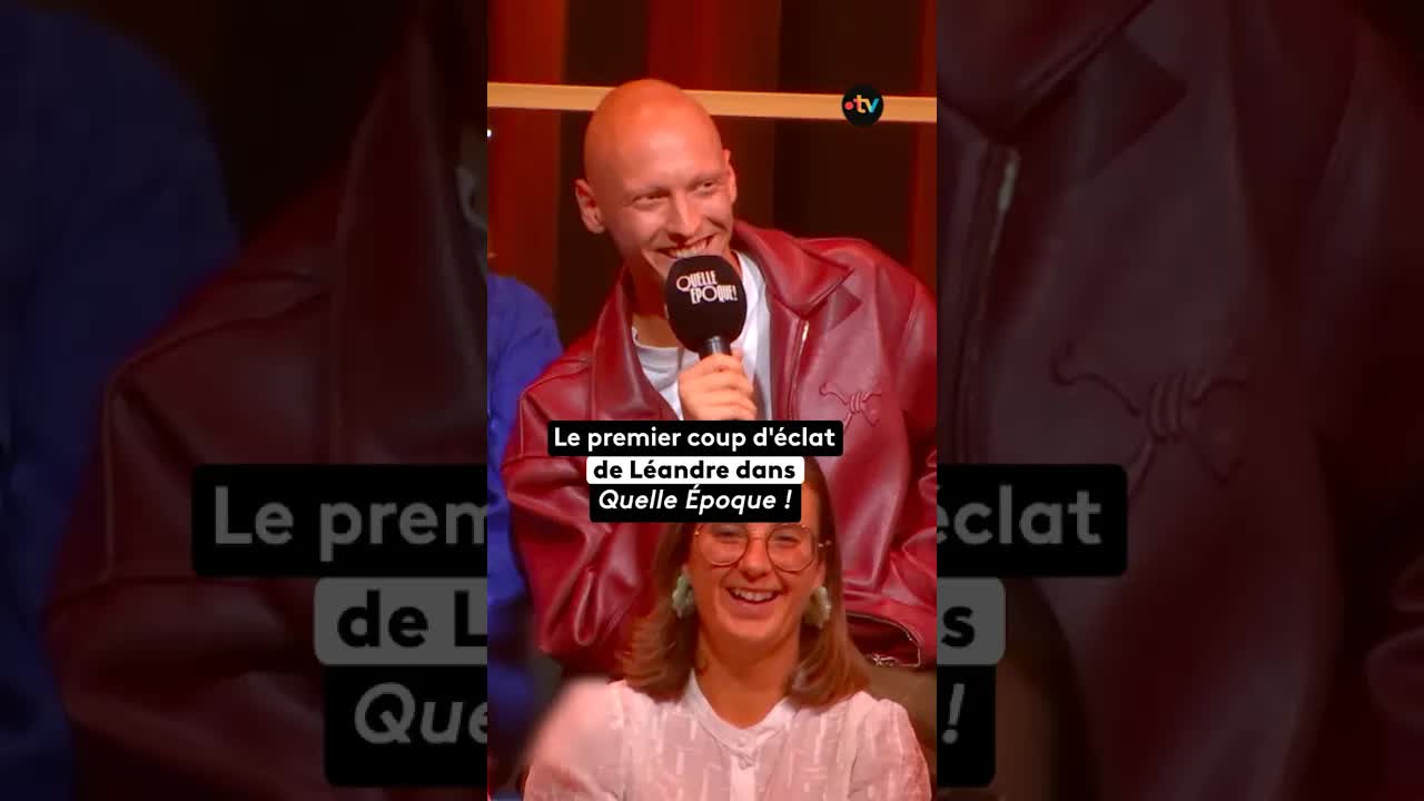 Léandre découvre le plateau : réactions hilarantes