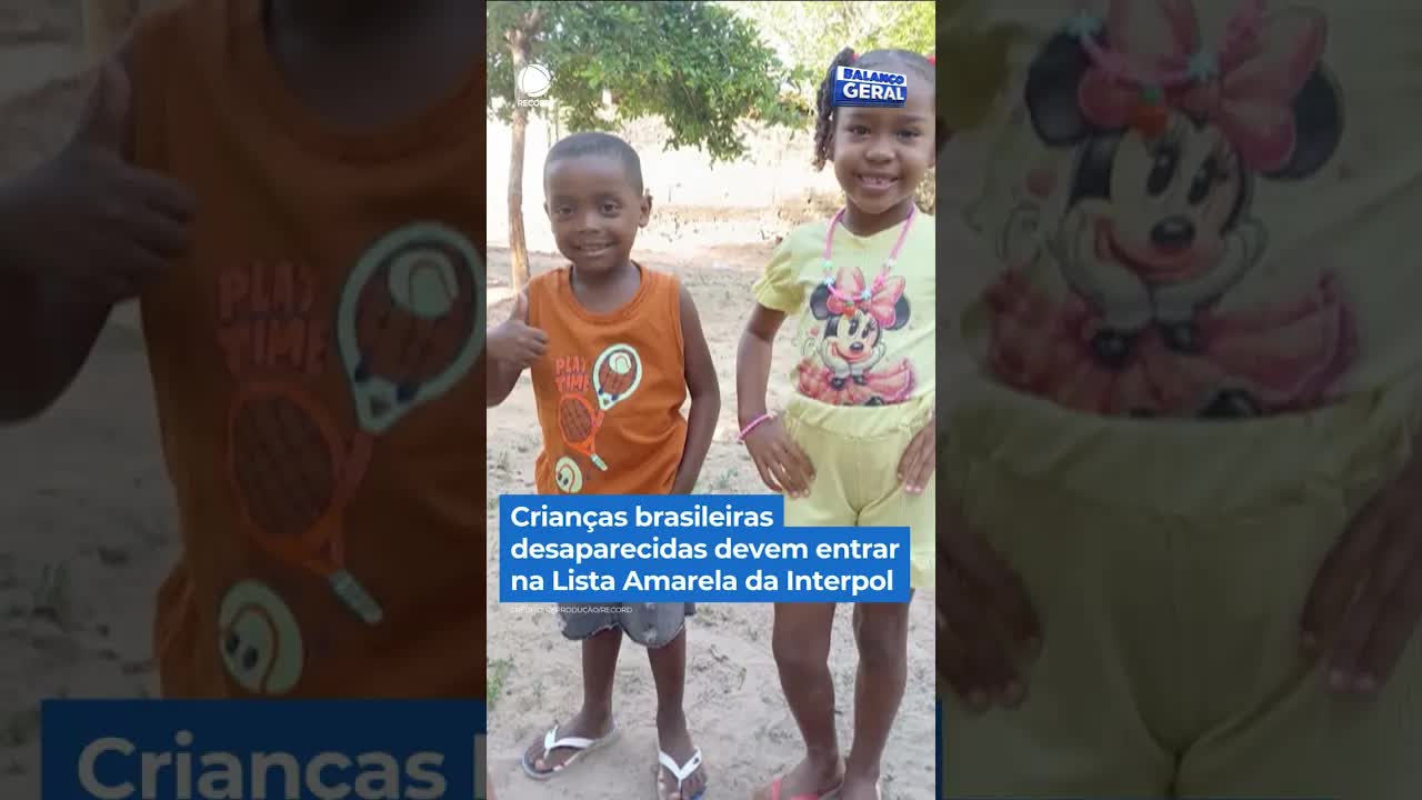 Busca por crianças brasileiras desaparecidas nos EUA