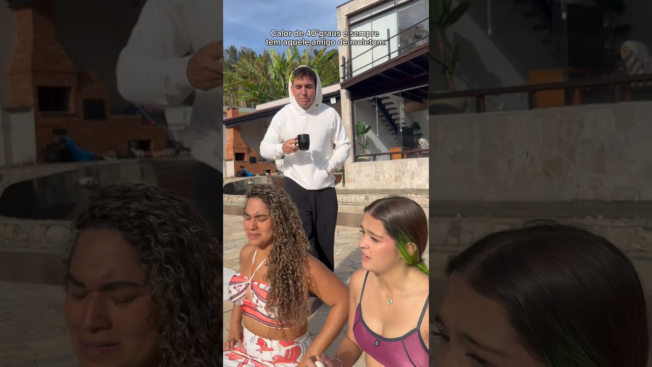 Com calor demais para aguentar