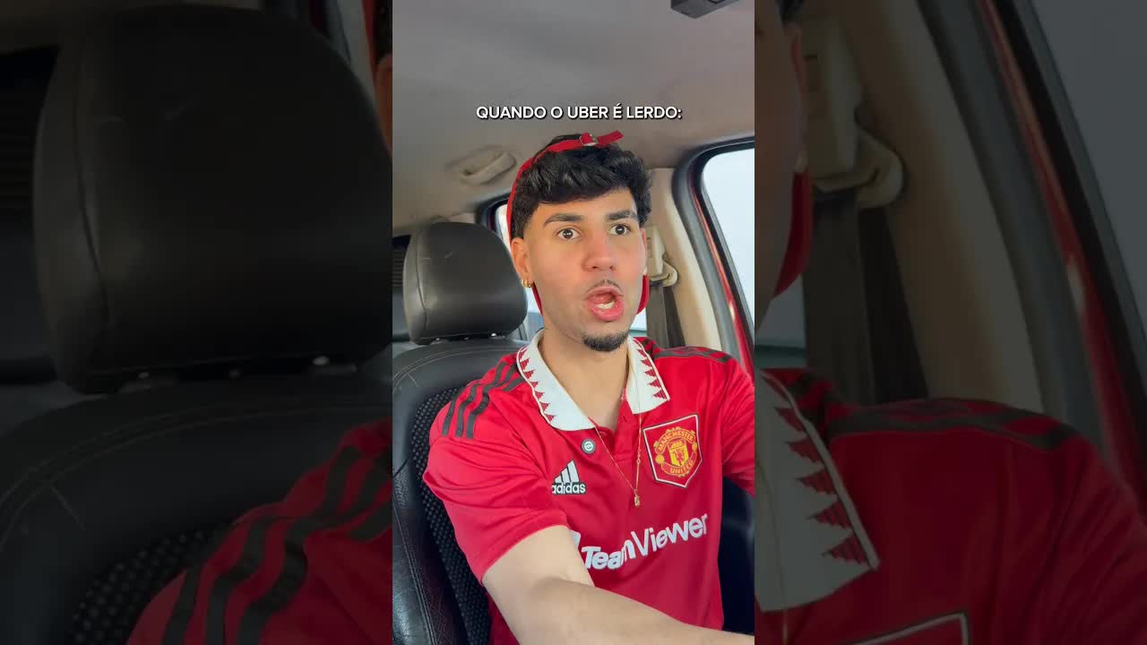 Quando o Uber demora e a gente combina o horário