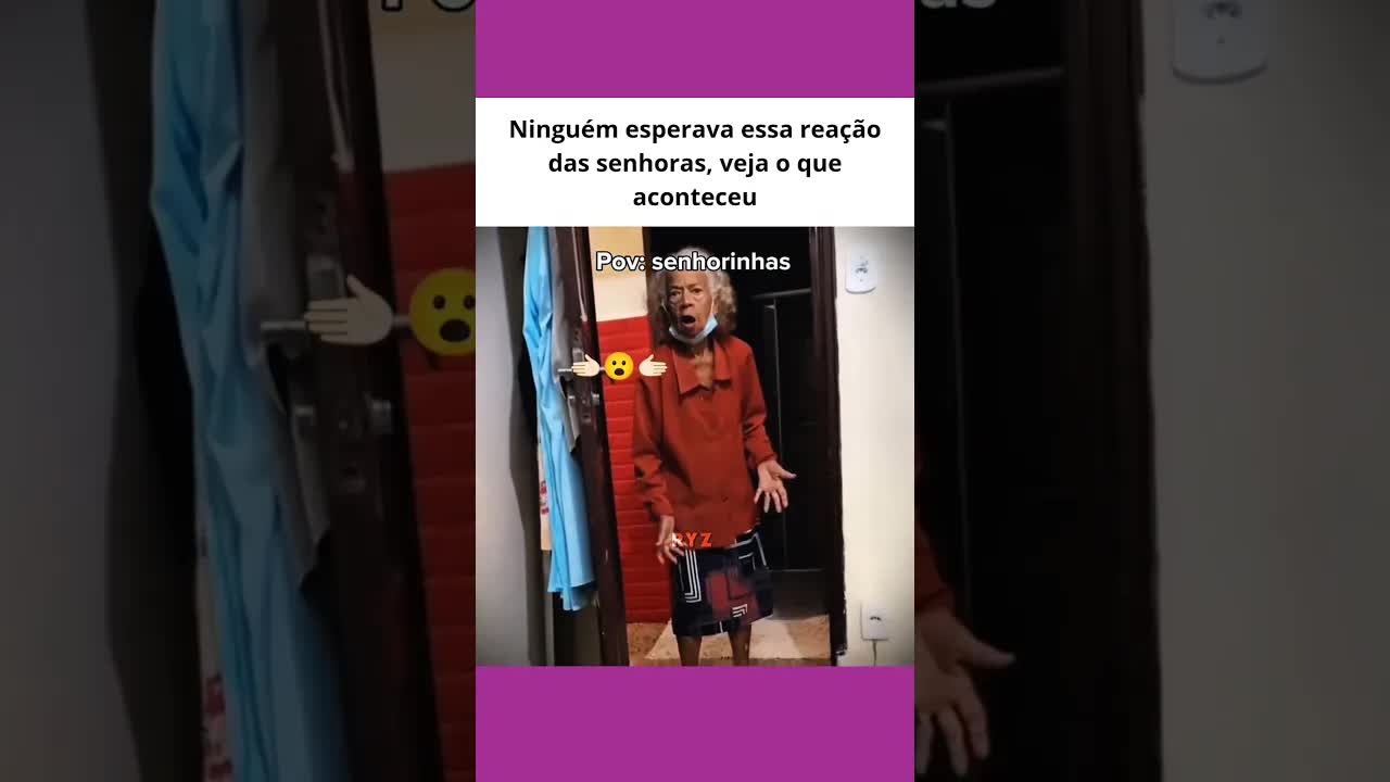 Reação inesperada de senhoras surpreende todos