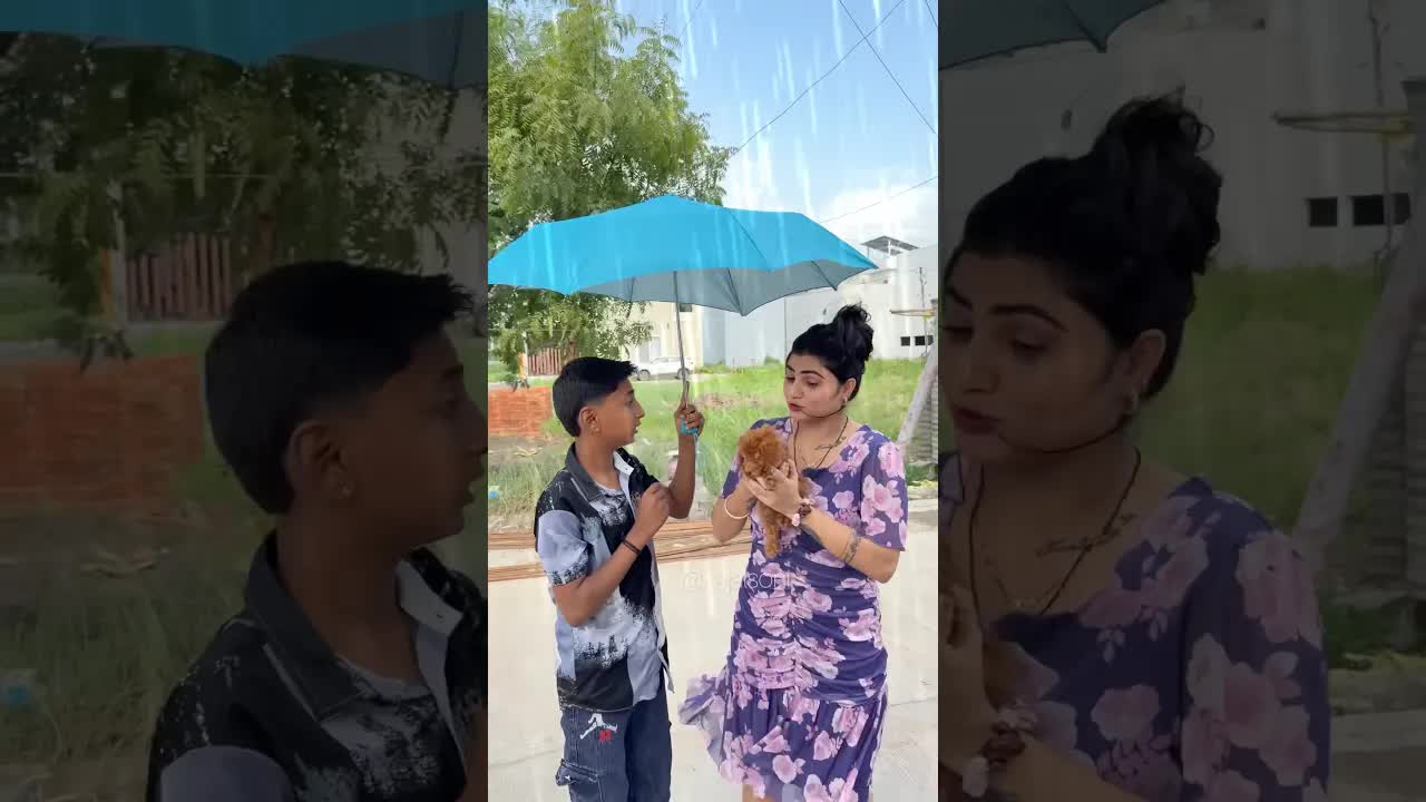 पापा को कुत्ते से प्यार हो गया