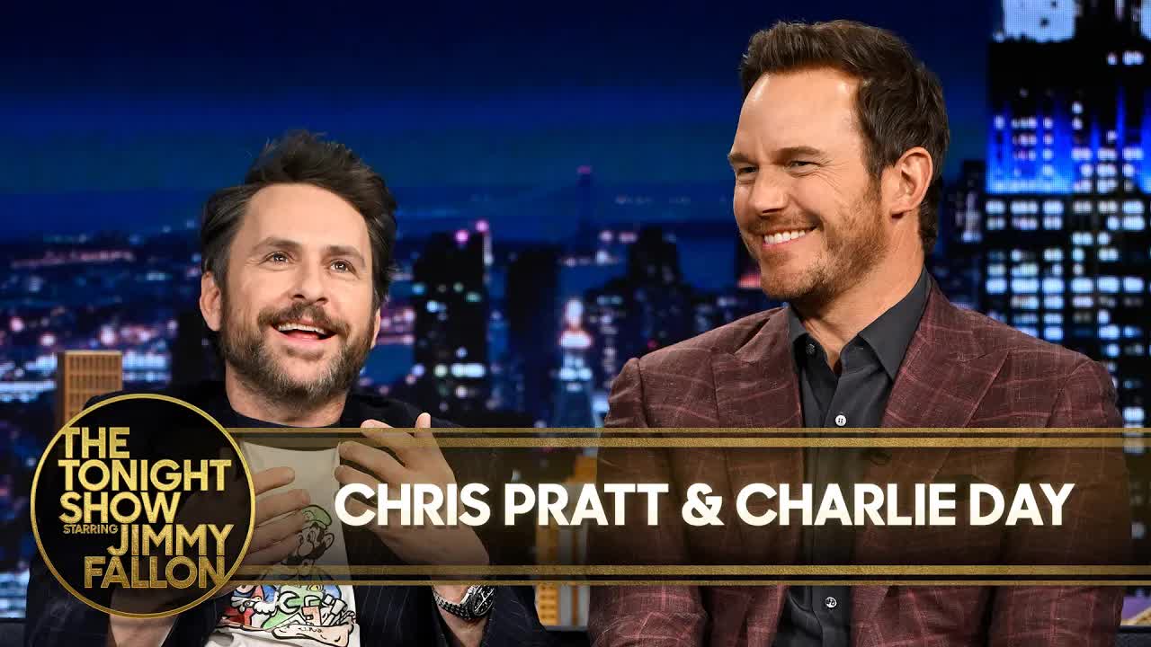 Chris Pratt And Charlie Day Talk Super Mario Galaxy