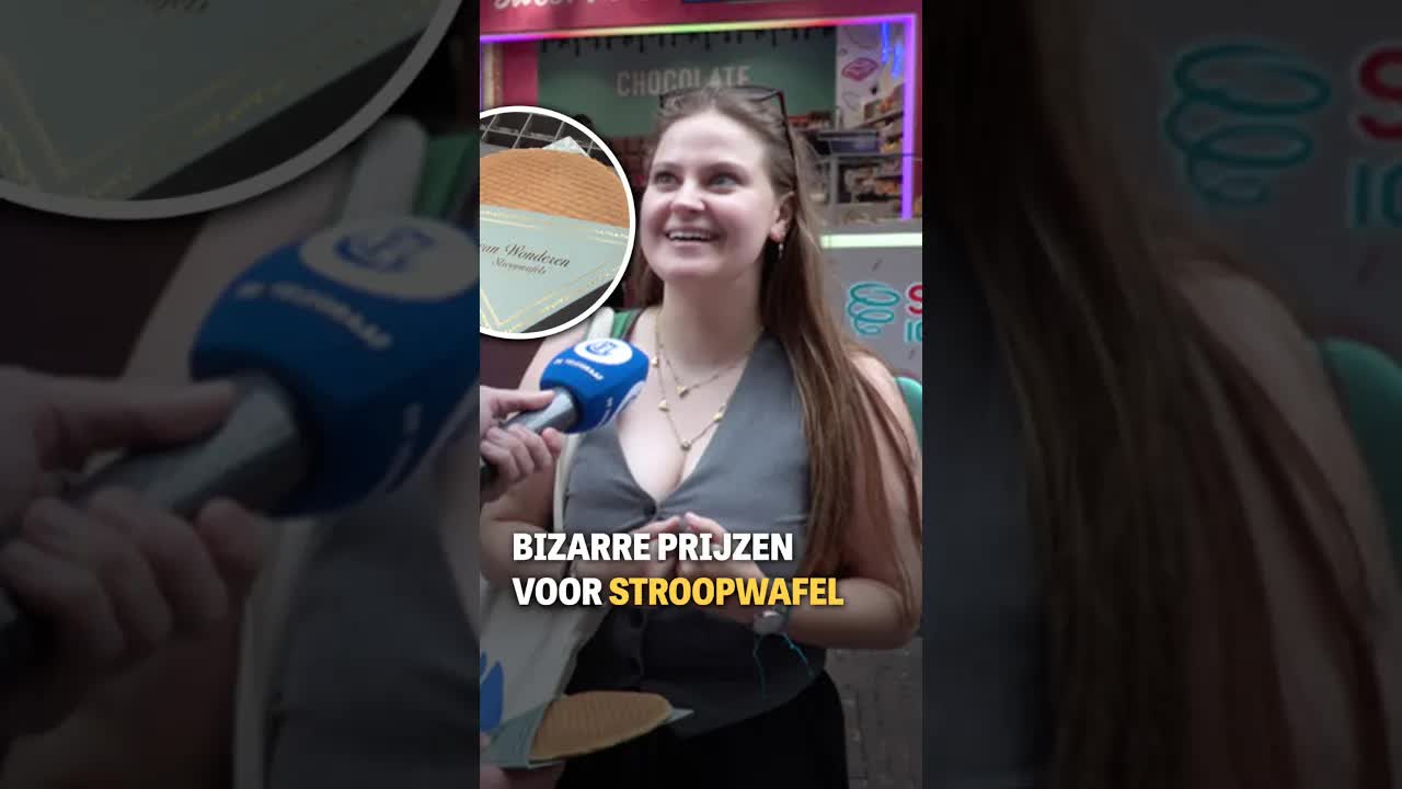 Schandalige prijzen voor stroopwafel