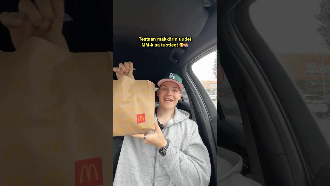 Testaan Mäkkärin uudet MM-kisatuotteet
