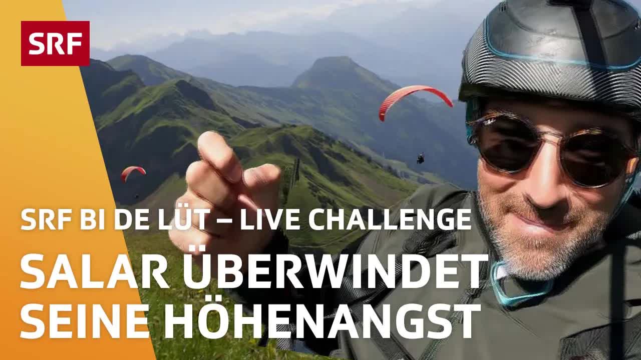 Salar fliegt Gleitschirm trotz Höhenangst