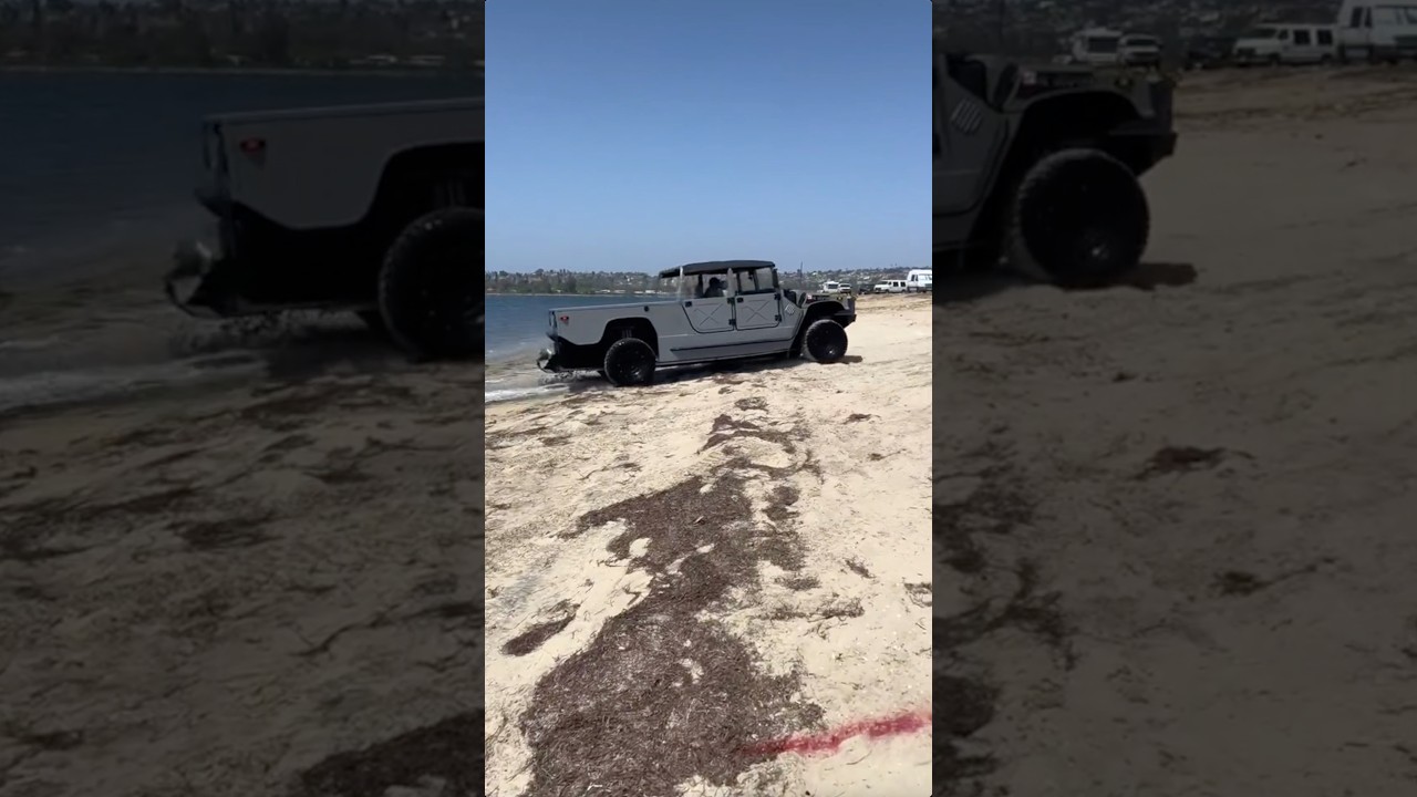 H1 Panther: Obojživelné auto na zemi i ve vodě