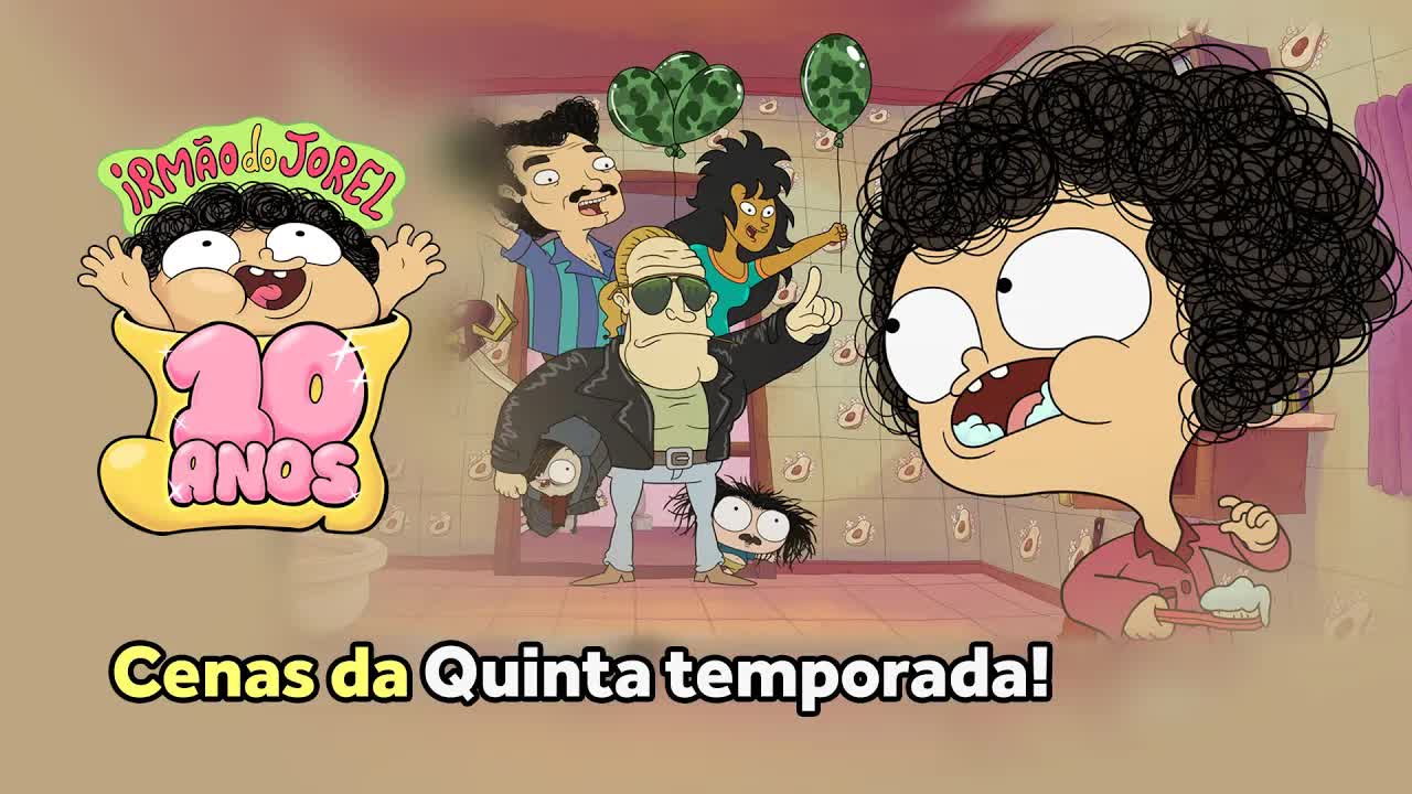 Cenas inéditas de Irmão do Jorel e comemoração dos 10 anos