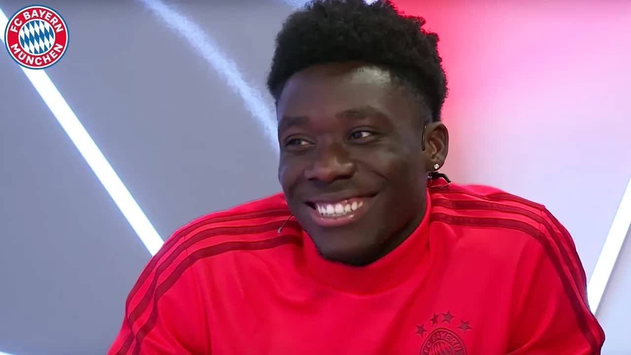 Alphonso Davies' erstes deutsches Interview