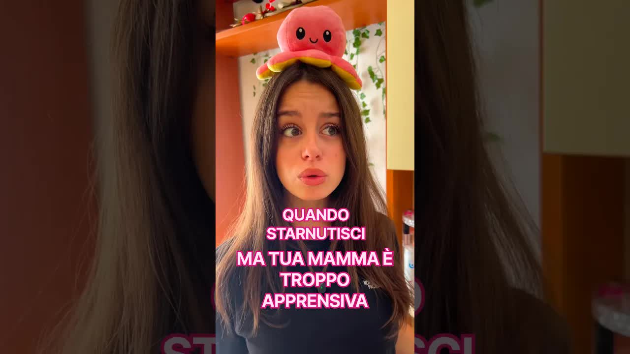 Mamma esagera dopo uno starnuto